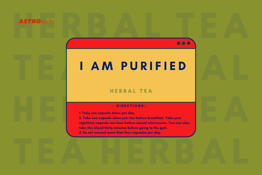 I Am Purified (12 Tea Bags) Parasite Cleanse