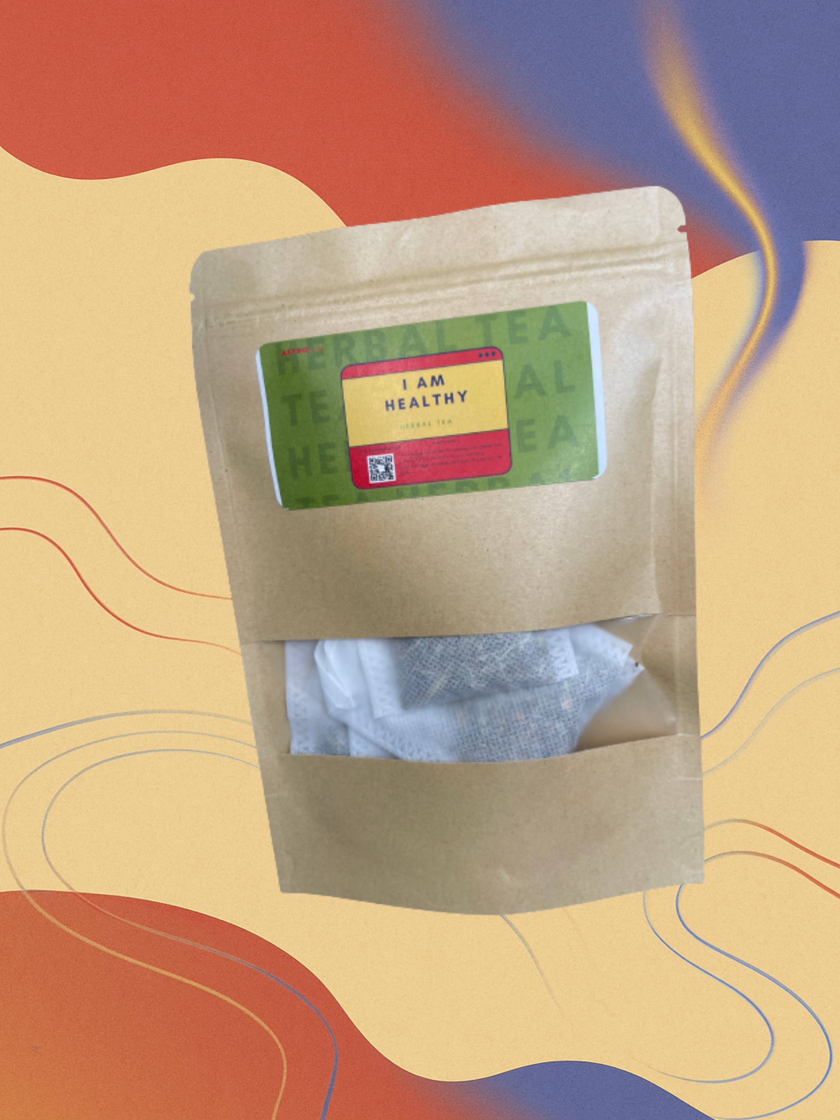 I Am Healthy Blood Pressure Tea (12 Tea Bags) - ASTROherbs